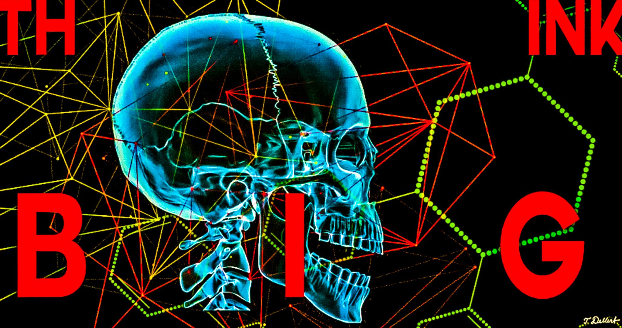 THINK BIG. X Ray Art  5